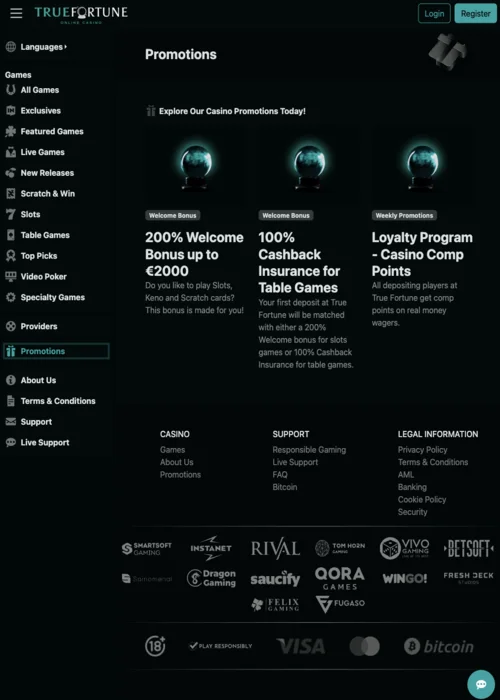 Free Chip True Fortune Casino<